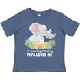 thumbnail image 3 of Inktastic I'll Never Forget That My Papa Loves Me with Cute Elephants Boys or Girls Toddler T-Shirt, 3 of 5