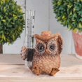 thumbnail image 4 of Outdoor Rain Gauge Garden-Patio Yard Ornament with Tube Waterproof Bridge Collection Owl Raingauge Yard Gnome Decoration, 4 of 4