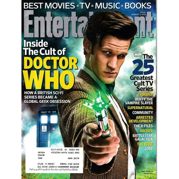 Doctor Who 2012 Entertainment Weekly magazine (Matt Smith cover) PRISTINE