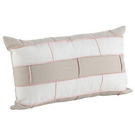 

Fennco Styles Embroidered Geometric Moroccan Tile Decorative Throw Pillow