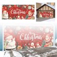 thumbnail image 1 of Christmas Parking Lot Banner – 'Happy Holidays' Sign for Garage Entrance, 1 of 5