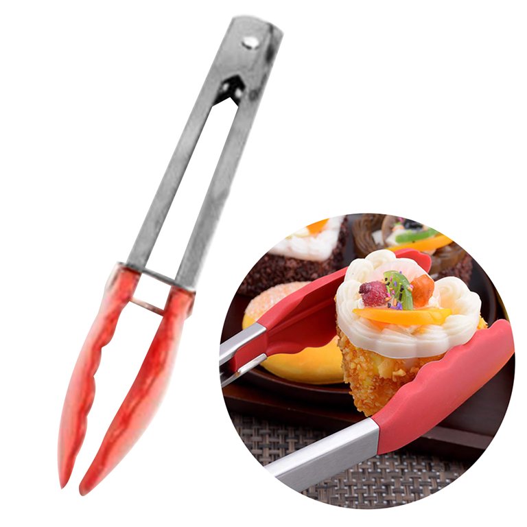 3pcs Random Color Food Tongs