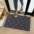 thumbnail image 2 of Dark Blue Christmas Nutcracker Pattern Door Rugs,Washable Non Slip Door Mats Indoor,Decorative Door Mats,Entry Mat Indoor for Entrance,Bedroom,Kitchen,Bathroom,16"x24", 2 of 6