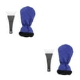 thumbnail image 3 of Redempat 2x Gloved Ice Scraper Multifunctional Ergonomic Safe For Windshields Car Ice Scraper With Glove Car Ice Scraper Mitten blue 2Set, 3 of 6