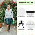 thumbnail image 5 of COEQINE Marble Stripes Leg Cast Cover Outdoor Protection Leg Cover Fashionable Leg Cast Cover Sock-S Stretch Fabric Leg Cast Protector Washable Cast Decoration for Seniors, 5 of 7