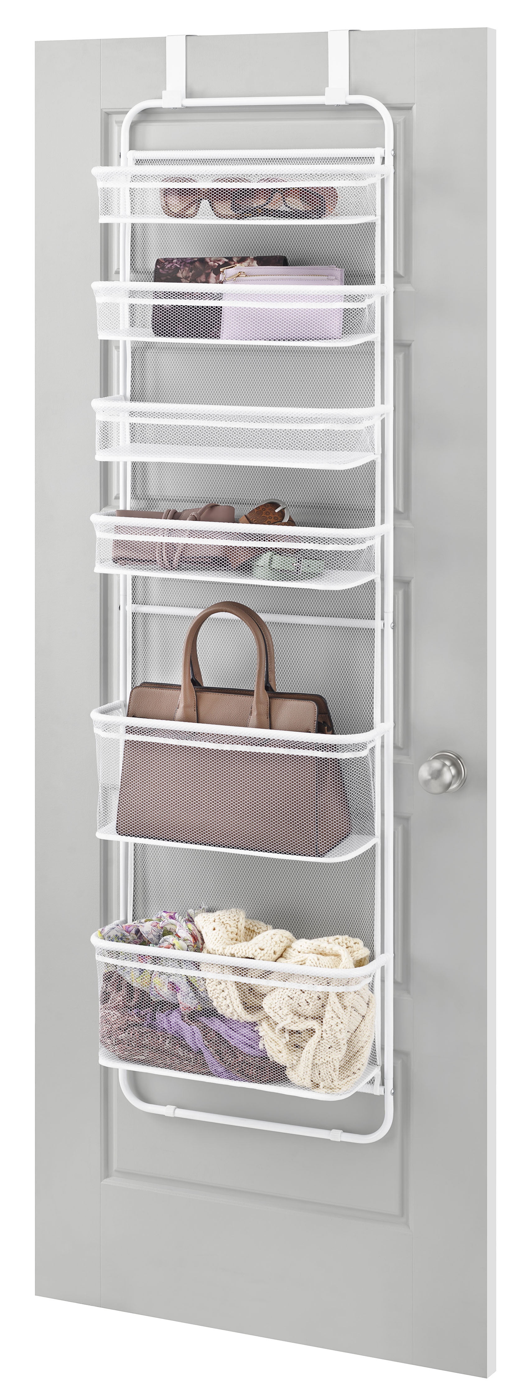 Whitmor 6 Shelf Over-the-Door Organizer - White
