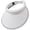 White, variant on Visor Hats for Women, Summer Pearl Wide Brim Sun Hat Clip on UPF 50+ UV Protection Caps for Outdoor Sports Travel and Beach, Head Open-top Hat, White