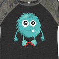 thumbnail image 4 of Inktastic Furry Monster, Blue Monster, Cute Monster, Silly Boys or Girls Toddler T-Shirt, 4 of 5