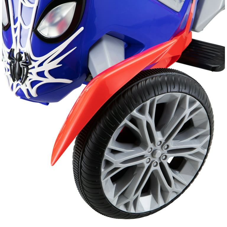 Marvel Spiderbike Ride-On Toy by Kid Trax powered rechargeable