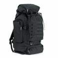 thumbnail image 4 of 80L Large Capacity Outdoor Military Tactical Backpack Rucksack Camping Hiking Backpack Sport Shoulder Bag for Outdoor - Black, 4 of 7