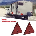 thumbnail image 3 of Réflecteur Automobile, Fixation à Vis Réflecteurs Arrière Rouges pour Camion Remorque RV, 3 of 8