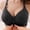Black, variant on LYEAA Front Closure Bras Wireless Plus Size Push up Lightly Lined Daily Bras Wirefree Adjustable Strap Lift Soft Bralette No Wire Breathable Comfort Womens Sleeping Bras for Elderly Beige 40/90