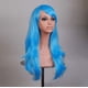 thumbnail image 1 of Peluca de cosplay de pelo largo y liso con degradado de color de animación popular de estilo europeo y americano, 1 of 3