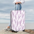thumbnail image 7 of Fuzoiu Lavender Flowers Print Suitcase Cover,Washable Luggage Covers for Suitcase,Elastic Luggage Protector Cover,Scratch Resistant Travel Suitcase Covers-Small, 7 of 7