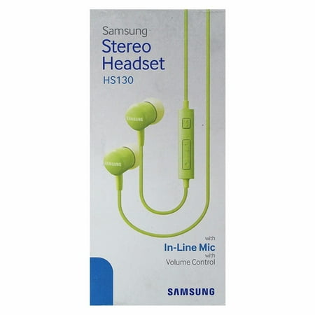 Samsung Stereo Headset HS130 In-Ear Headphones With Remote and Mic ...
