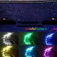 thumbnail image 2 of 500Pcs Fiber Optic Car Home Headliner Star Light Kit Roof Ceiling Lights Remote, 2 of 5