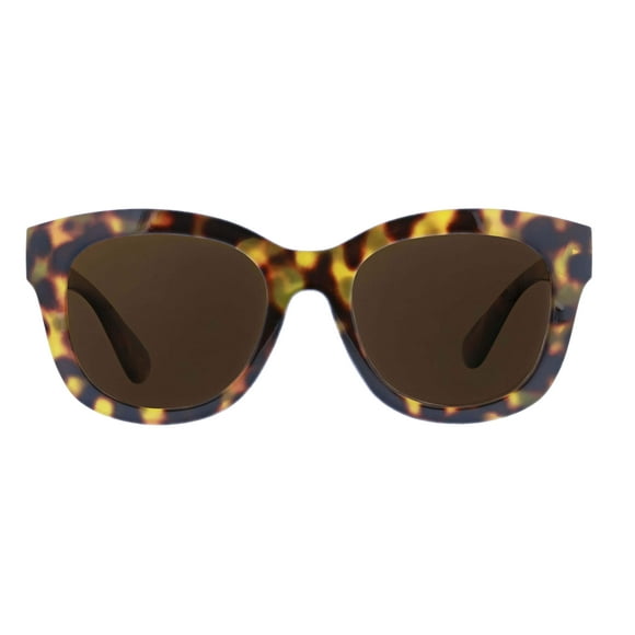 Peepers par PeeperSpecs Lunettes de Soleil Polarisées Surdimensionnées pour Femmes - Tortue