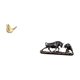 thumbnail image 5 of Escultura de estatua de toro para decoración del hogar y la oficina, Feng Shui chino, adorno de , oso, inauguración de la casa, regalos de cumplea, 5 of 8