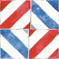 thumbnail image 3 of Tavoletti, Anne 20x20 Black Modern Framed Museum Art Print Titled - Americana Mood Pattern VIII, 3 of 5