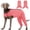 Pink, variant on HQREA Dog Recovery Suit for Medium Large Dogs Female Body Suits after Surgery Two-legs Doggy Onesie for Stop Licking & Wound Protection