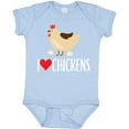 thumbnail image 3 of Inktastic Chickens Cute Farm Animal Boys or Girls Baby Bodysuit, 3 of 5