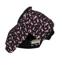 thumbnail image 4 of Zufioo Breast Cancer Awareness (2) Print Baby Stroller Seat Nursing Cover, Baby Stroller Canopy Seat Cover Breastfeeding Cover, Suitable for Indoor and Outdoor-One Size, 4 of 9