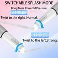 thumbnail image 6 of SkyAuks Portable Bidet, Handheld Bidet, Portable Bidet Sprayer with Adjustable Water Pressure, USB Rechargeable Handheld Personal Bidet Sprayer with Travel Bag, Gray, 6 of 7
