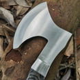 thumbnail image 4 of Colorful Wooden Handle Multi-purpose Outdoor Axe with Axe Cover Fire Axe Protection Axe Camping Jungle Cutting Survival Hatchets, 4 of 5