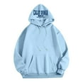 thumbnail image 4 of PENGXIANG Sweat-Shirt à Capuche à Doublure Thermique Graphique pour Femme, 4 of 5
