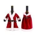 thumbnail image 2 of Xihbxyly Funda para Botella de Vino Navideña de Papá Noel, Decoración Festiva para Mesa, Vibrante Detalle Festivo, Regalo Ideal de Navidad, Terciopelo Denso, Tamaño 24 X 24 Cm, 2 of 2