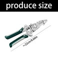 thumbnail image 3 of Professional Foldable Wire Stripper Heavy Duty Metal Build Integrated Cutting Crimping Functions For Electrical Tasks, 3 of 8