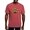 Crimson Red, variant on CafePress - Football Turkey T Shirt - Mens Comfort Colors Shirt