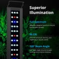 thumbnail image 3 of Plants LED Aquarium Light in Watts Full Spectrum Fish Tank Light with Timer Day and Night Cycle Brightness Adjustable, 3 of 6