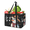 Multicolor 3, variant on CURLYOOT Bee Honeybee and Colorful Flowers Reusable Grocery Bag, Large Foldable Grocery Totes Shopping Bag for Groceries, Shopping Bags with Handles for Kitchen Trunk Picnic