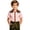 00-Pink564, variant on Lullu Boys Western Cowboy Shirt Kids Short Sleeve Button Down Shirt, Sizes 3-14