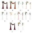thumbnail image 4 of Becaristey Lasting Memories With Artificial Flowers And Chiffon Arch Curtains Timeless A8, 4 of 6