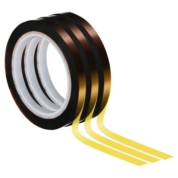 5/16" x 72 Yards Whiteboard Tape, 3 Pack Thin Dry Erase Tape, Brown