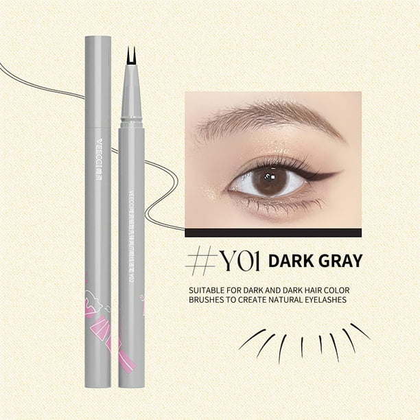 Eyeliner Pen Is Very Thin, And The Sleeping Silkworm Goes Down To The Gel Pen. Two Pairs Of Under Claw Eyelash Pens 3ml