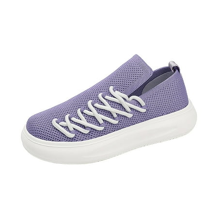 CAICJ98 Kids Boys Girls Slip-On Casual Loafers Walking Shoes Comfortable & Lightweight Purple 3.5(Little Kid/Big Kid)
