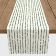 thumbnail image 3 of Creative Products Painted Strokes Sage Green 16x90 Poly Twill Table Runner, 3 of 3