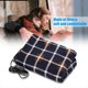 thumbnail image 5 of Manta eléctrica de 12 voltajes, alfombra plegable portátil de viaje para calefacción de coche, temperatura ajustable, 5 of 8