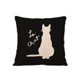 thumbnail image 1 of 17" Funda De Almohadón de de Gato para Hogar Fiesta Partido de Sofá Decoración 44 x 44cm Zulema Cojín, 1 of 4