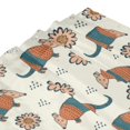 Fabric Shower Curtains for Bathroom Colorful Armadillos1 60x72In