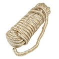 thumbnail image 4 of Ozark Trail 3/8"x15' Nylon Double-Braided Marine Dock Line - Gold. 15 Foot Length., 4 of 15