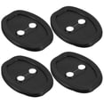 thumbnail image 1 of 4 protectores de silicona para cerradura de puerta de coche, con absorción de impactos silenciosa, almohadillas protectoras para accesorios de colocación de coches., 1 of 5