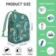 thumbnail image 5 of Boho Trend Paisley Backpack - Seminar & Conference Ready Bookbag, Protective Laptop Zone with Pockets, Excellent Gift for Entrepreneurs, 5 of 5
