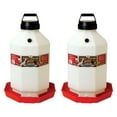 thumbnail image 1 of Little Giant PPF7 7 Gallon Capacity Automatic Chicken Poultry Waterer (2 Pack), 1 of 2