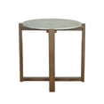 thumbnail image 2 of Progressive Furniture Rizzy Round Wood End Table in Gray/Brown, 2 of 3