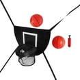 thumbnail image 4 of Aro de baloncesto Zulema para trampolín estructura para niños y adultos fácil de montar con dos bolas, 4 of 8