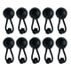thumbnail image 1 of 10 Piezas de Sujetadores Reutilizables de Cuerda Elástica / Amortiguadores para Lona, ​​negro, 1 of 7